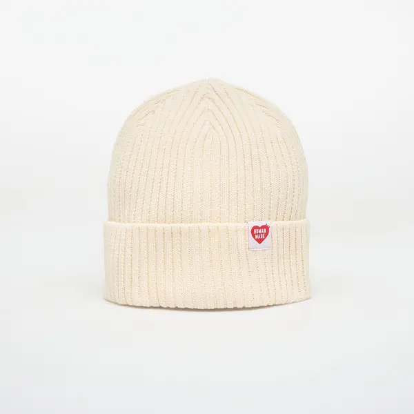 HUMAN MADE Kapa HUMAN MADE Cotton Rib Beanie White Universal