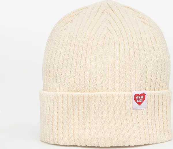 HUMAN MADE Kapa HUMAN MADE Cotton Rib Beanie White Universal