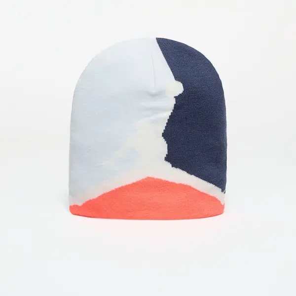 Jordan Kapa Jordan Brooklyn Peak Beanie Pure Platinum/ Thunder Blue/ Hot Lava/ Sail Universal