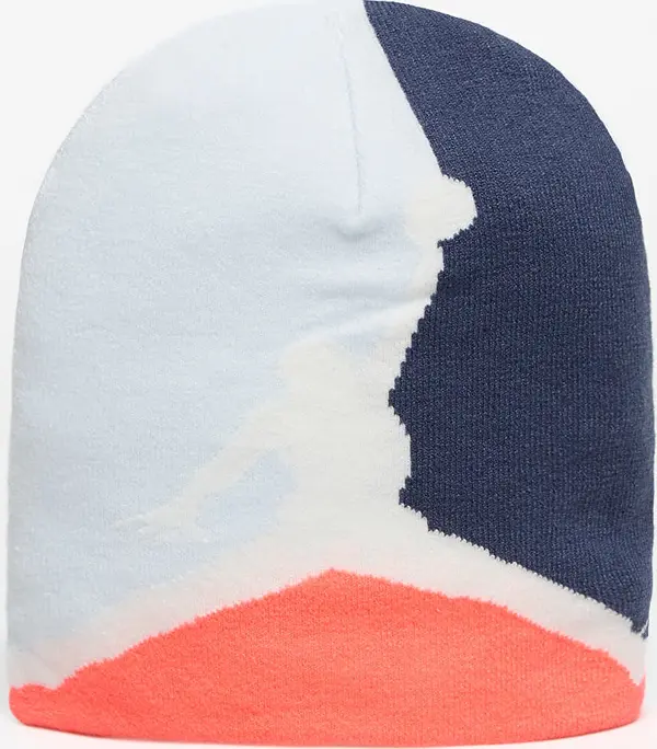Jordan Kapa Jordan Brooklyn Peak Beanie Pure Platinum/ Thunder Blue/ Hot Lava/ Sail Universal