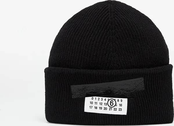 MM6 Kapa MM6 Maison Margiela Beanie Black S