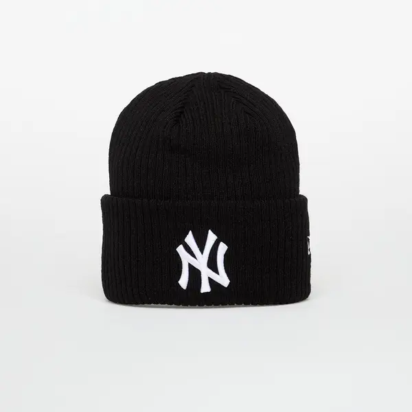 New Era Kapa New Era Knit Medium MLB Wide Cuff Beanie New York Yankees Black Universal