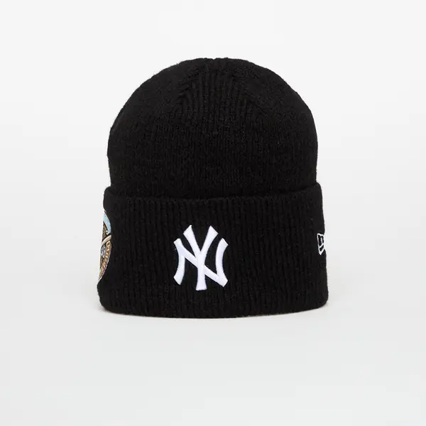 New Era Kapa New Era Knit Medium MLB Ws Beanie New York Yankees Black/ White Universal