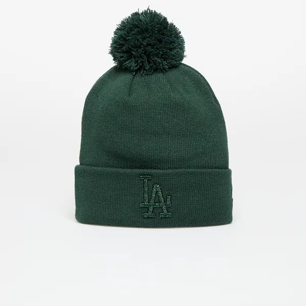 New Era Kapa New Era Los Angeles Dodgers Knit Medium Wmns MLB Wmns Metallic Bobble Beanie Dark Green Universal