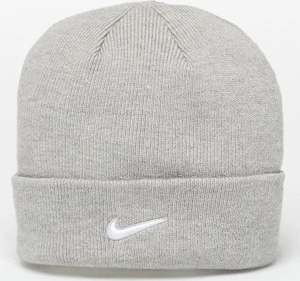 Nike Kapa Nike Terra Swoosh Beanie Dk Grey Heather/ White Universal