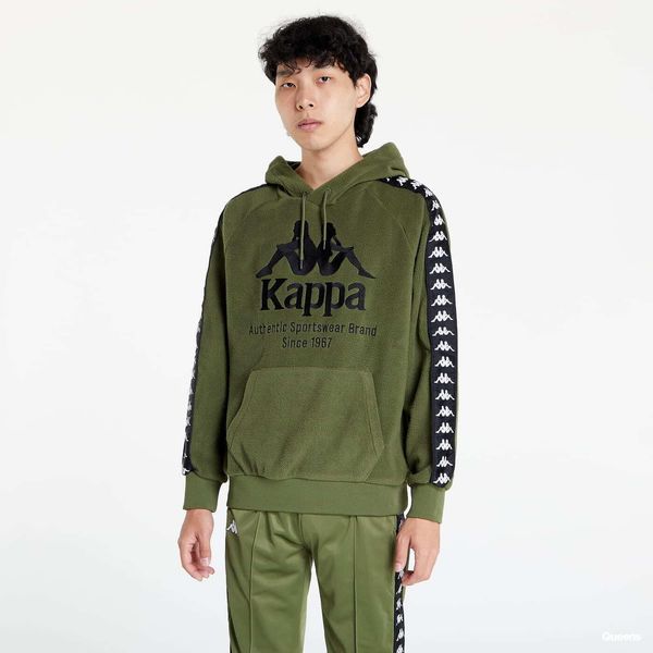 Kappa Kappa 222 Banda Viper Hoodie Green