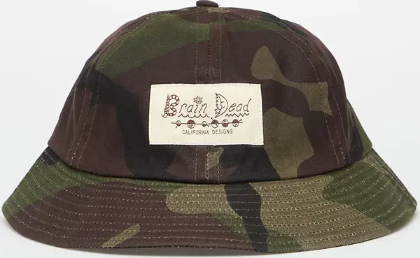 Brain Dead Klobuk Brain Dead Adjustable 6 Panel Bell Hat Cam Universal