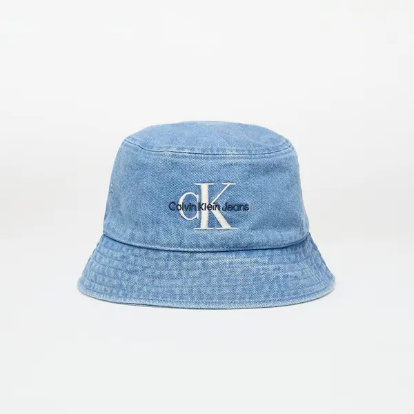 Calvin Klein Klobuk Calvin Klein Jeans Mono Logo Denim Bucket Hat Blue Universal