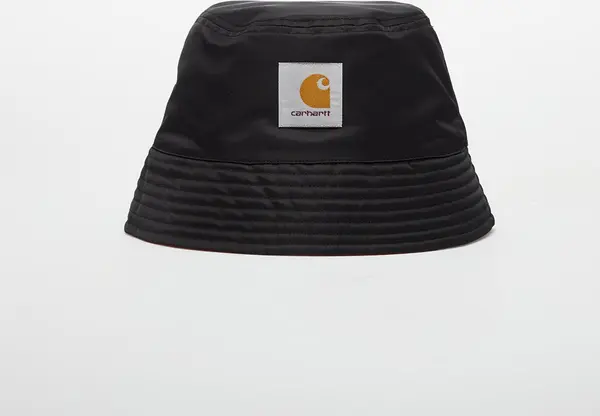 Carhartt WIP Klobuk Carhartt WIP Alumni Bucket Hat Black/ Scarlet S-M