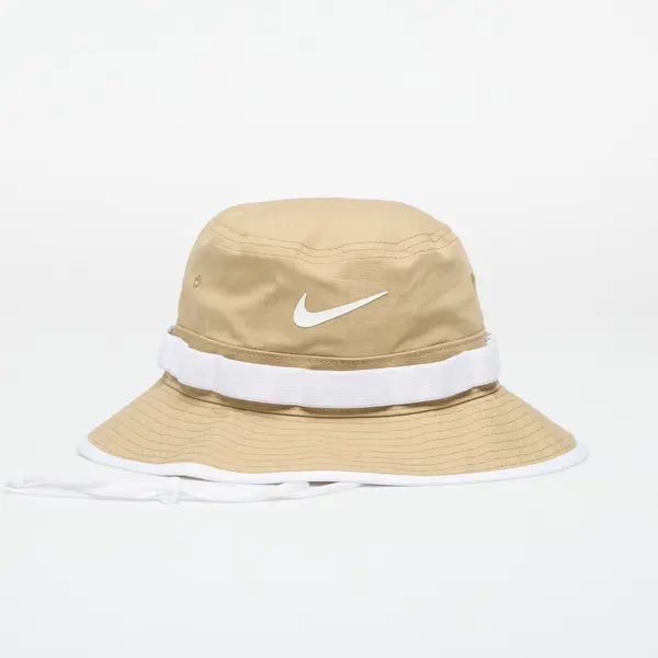 Nike Klobuk Nike Apex Dri-FIT Bucket Hat Parachute Beige/ White/ Anthracite/ White S