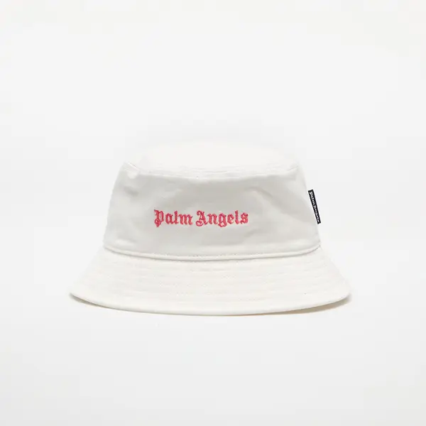 Palm Angels Kids Klobuk Palm Angels Kids Logo Bucket Hat Butter Cherry I