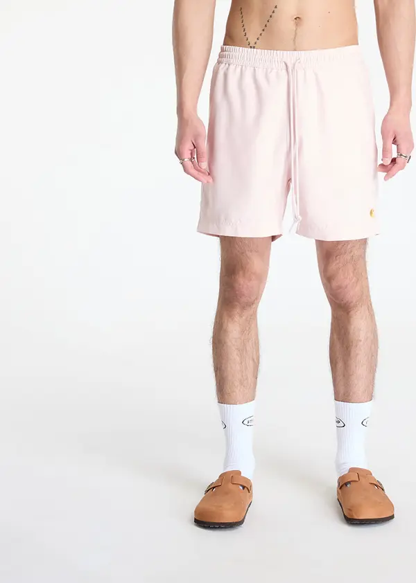 Carhartt WIP Kopalke Carhartt WIP Chase Swim Trunks Air Pink/ Gold XXL