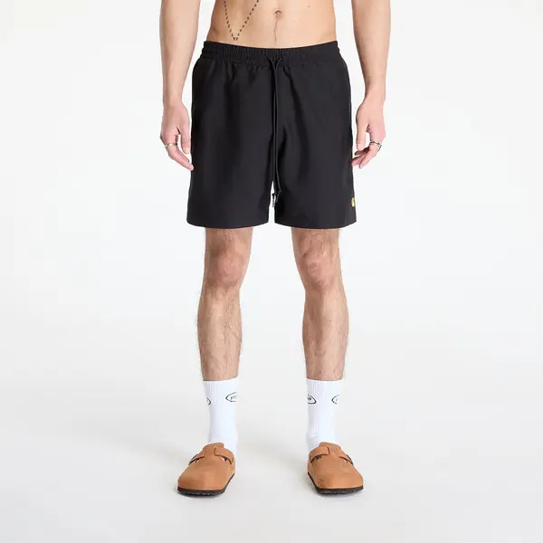 Carhartt WIP Kopalke Carhartt WIP Chase Swim Trunks Black/ Gold S