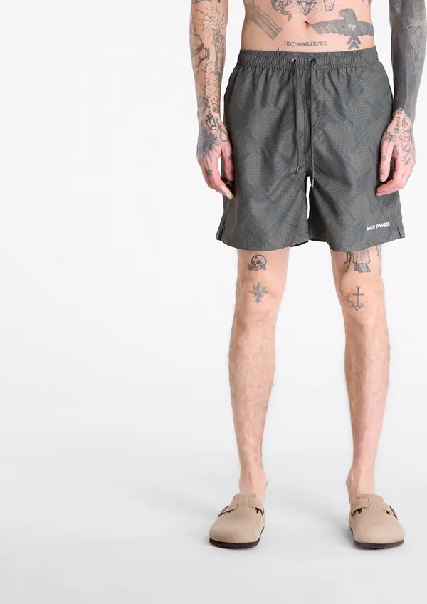 Daily Paper Kopalke Daily Paper Dotted Monogram Swimshorts Kalamata XXL