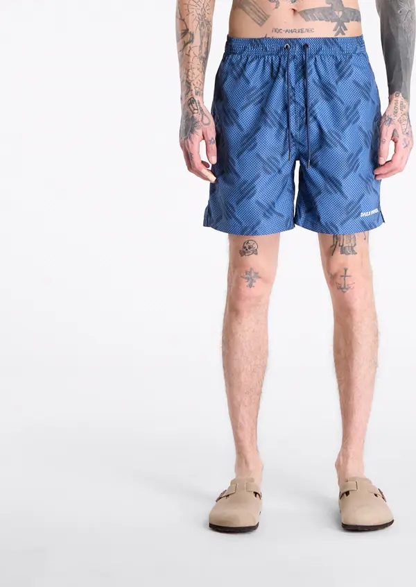 Daily Paper Kopalke Daily Paper Dotted Monogram Swimshorts Quiet Harbor M