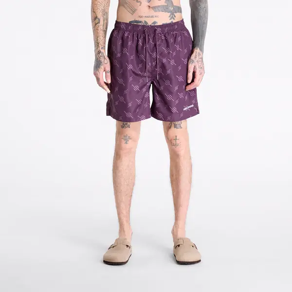 Daily Paper Kopalke Daily Paper Irregular Monogram Swimshorts Potent Purple S