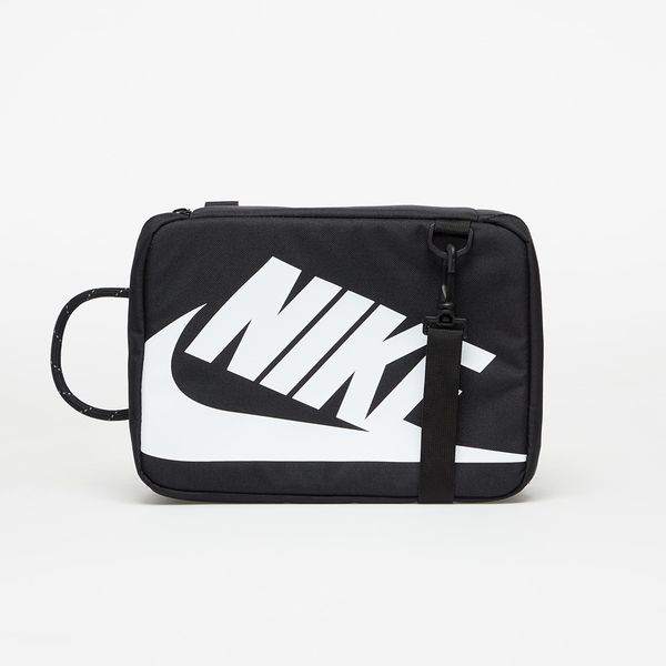 Nike Kovček Nike Shoe Box Bag Black/ Black/ White 8 l