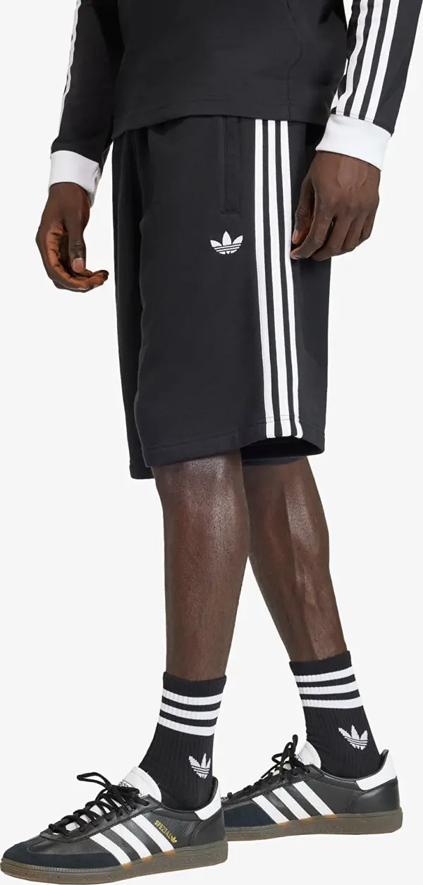 adidas Originals Kratke hlače adidas 3-Stripes Shorts Black S