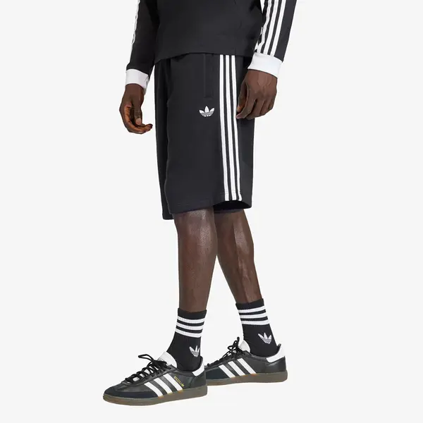 adidas Originals Kratke hlače adidas 3-Stripes Shorts Black S