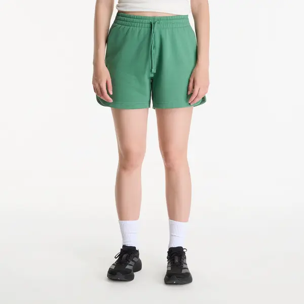 adidas Performance Kratke hlače adidas 3 Stripes Studio Fleece Loose Shorts Preloved Green M