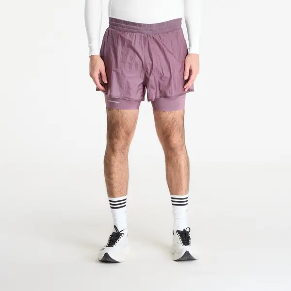 adidas Performance Kratke hlače adidas Adi365 H.Koumori Running 2-In-1 Shorts Shadow Fig XL