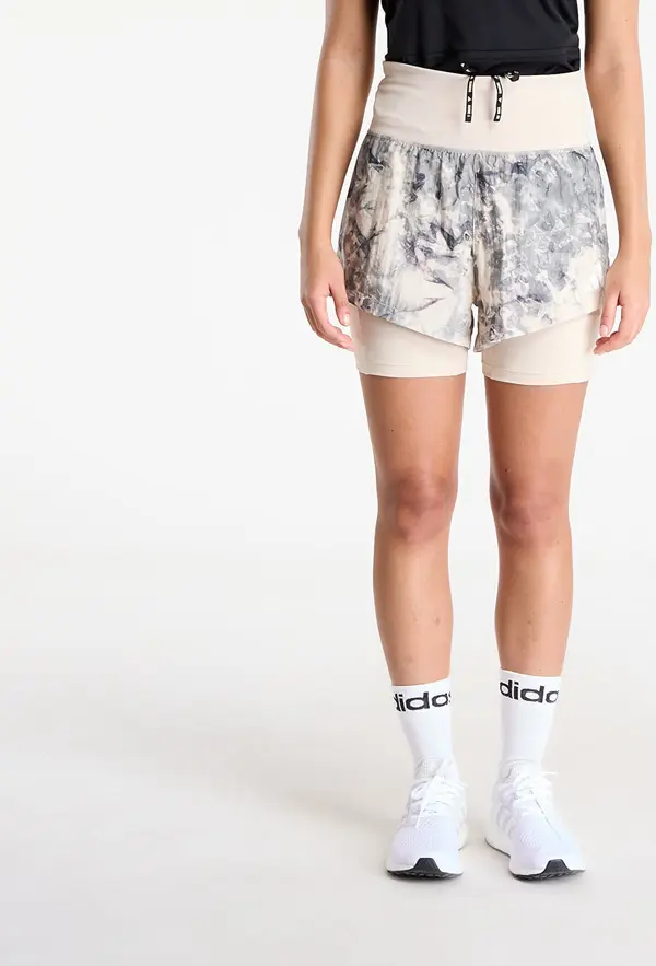 adidas Performance Kratke hlače adidas Adi365 Spray Dye 2In1 Shorts Crystal Linen L