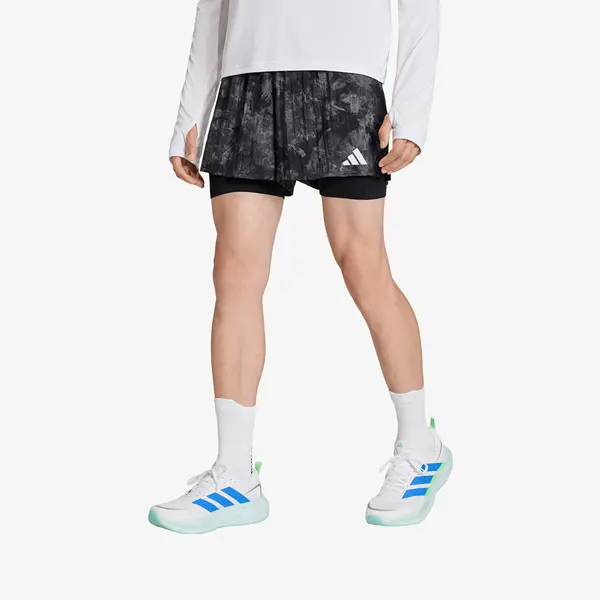 adidas Performance Kratke hlače adidas Adi365 Spray Dye 2In1 Shorts Grey Four M