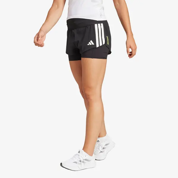 adidas Performance Kratke hlače adidas Adizero Running 2-In-1 Gel Pocket Shorts Black M