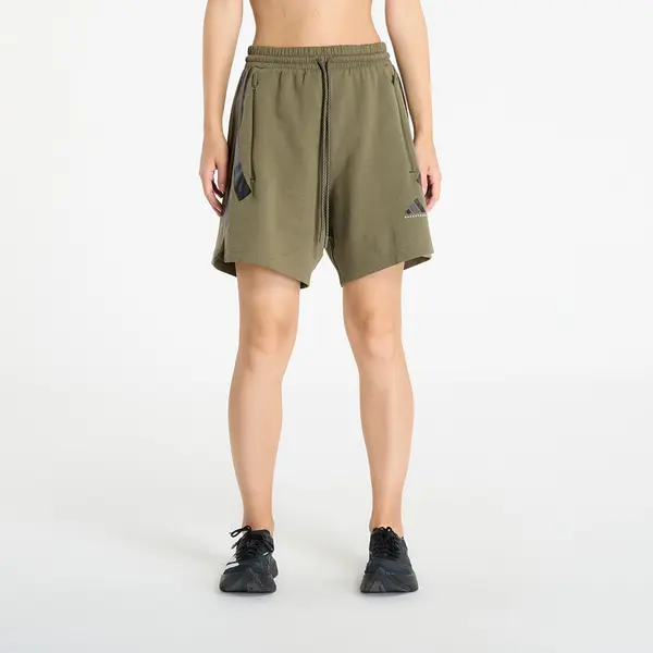adidas Performance Kratke hlače adidas Basketball Spacer Shorts UNISEX Olive Strata S
