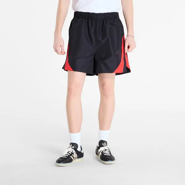 adidas Originals Kratke hlače adidas Basketball Woven Shorts Black/ Pure Ruby XXL