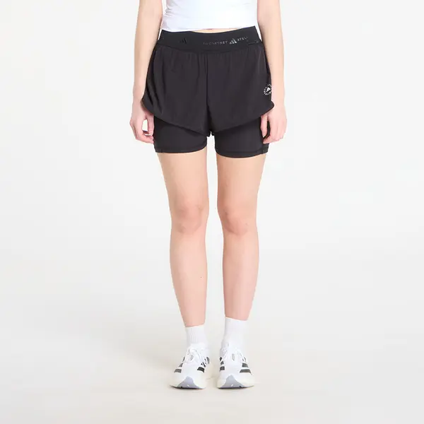adidas Performance Kratke hlače adidas By Stella McCartney Training 2-In-1 Short Black S