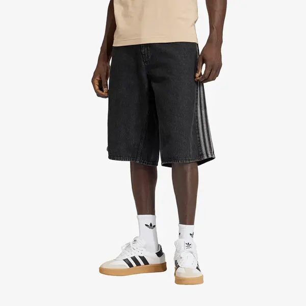 adidas Originals Kratke hlače adidas Firebird Adicolor Denim Shorts True Black Denim 33