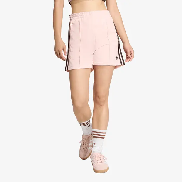 adidas Originals Kratke hlače adidas Firebird Classic Shorts Sandy Pink/ Aurora Coffee XS