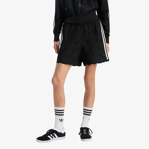 adidas Originals Kratke hlače adidas Firebird Loose Shorts Black/ Black XS