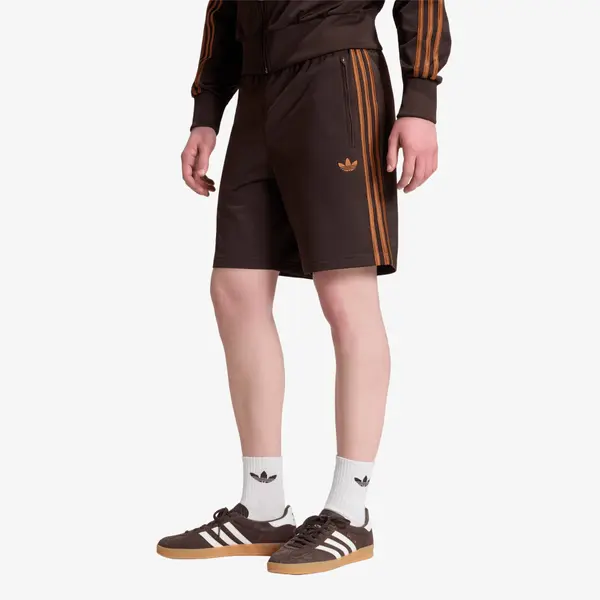 adidas Originals Kratke hlače adidas Firebird Shorts Aurora Coffee/ Dusky Bronze XL