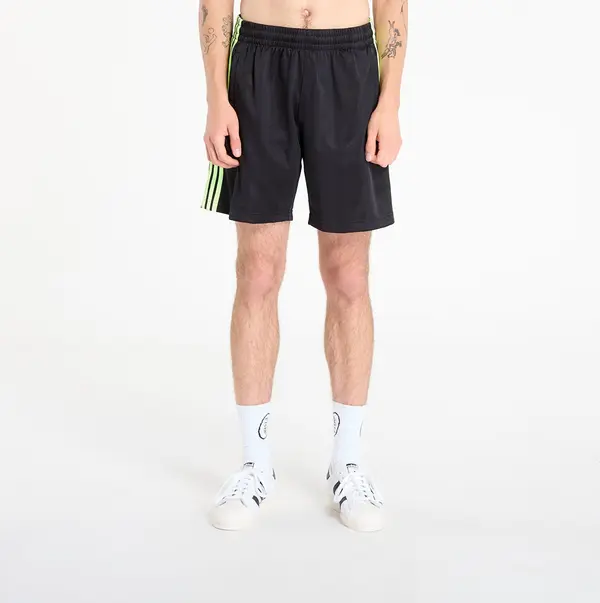 adidas Originals Kratke hlače adidas Jacquard Shorts Black/ Signal Green XL