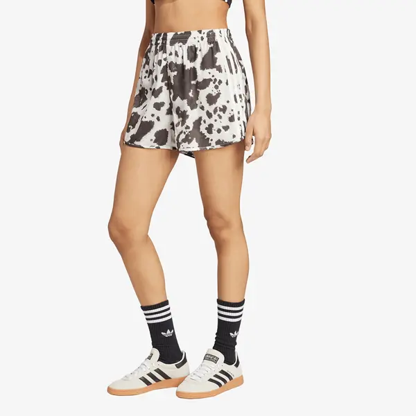 adidas Originals Kratke hlače adidas Satin Shorts Multicolor/ Off White XS