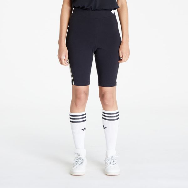 adidas Originals Kratke hlače adidas Short Piping High-Waist Tights Black S/36