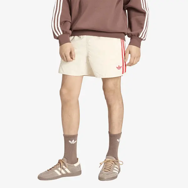 adidas Originals Kratke hlače adidas Sprinter Shorts Crystal Linen/ Better Scarlet XXL