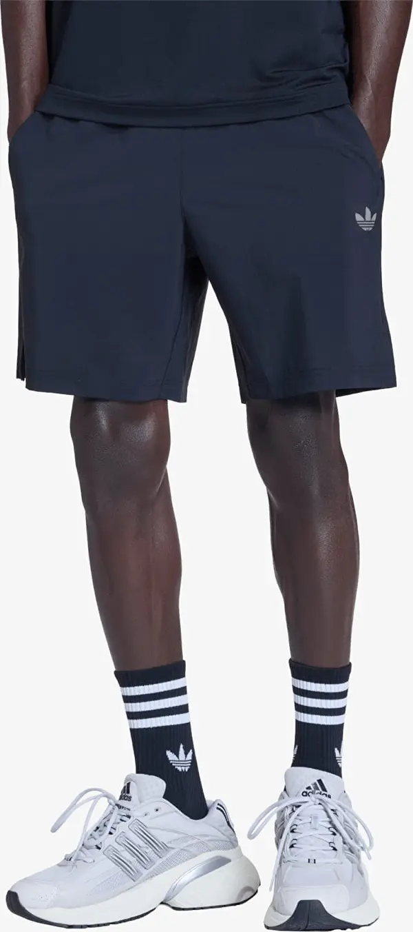 adidas Originals Kratke hlače adidas Tech Trefoil Essentials Polyester Shorts Black S