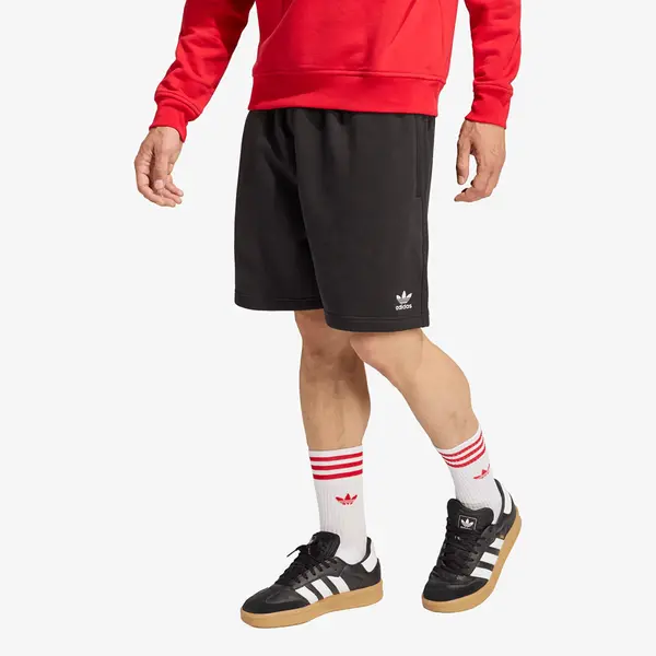 adidas Originals Kratke hlače adidas Trefoil Essentials 7 Inch Fleece Shorts Black L