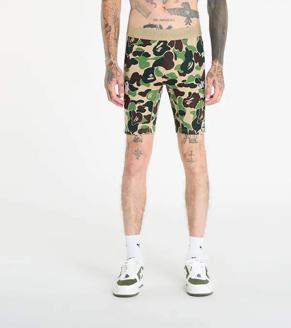 adidas Originals Kratke hlače adidas x BAPE FB Tights Crew Green XL
