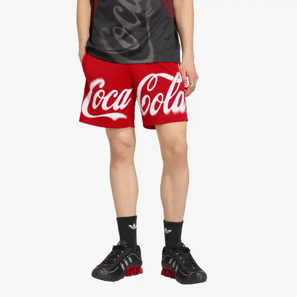 adidas Originals Kratke hlače adidas x Coca Cola Training Short Vivid Red M