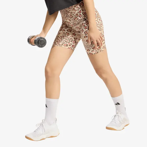 adidas Originals Kratke hlače adidas x Farm Rio Bike Shorts Ecru Tint/ Shadow Brown/ Multicolor M