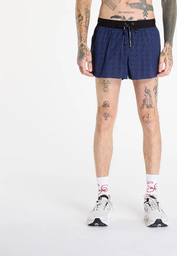 BANDIT Kratke hlače Bandit Men's Vento™ 3" Split Short Houndstooth NY Navy L