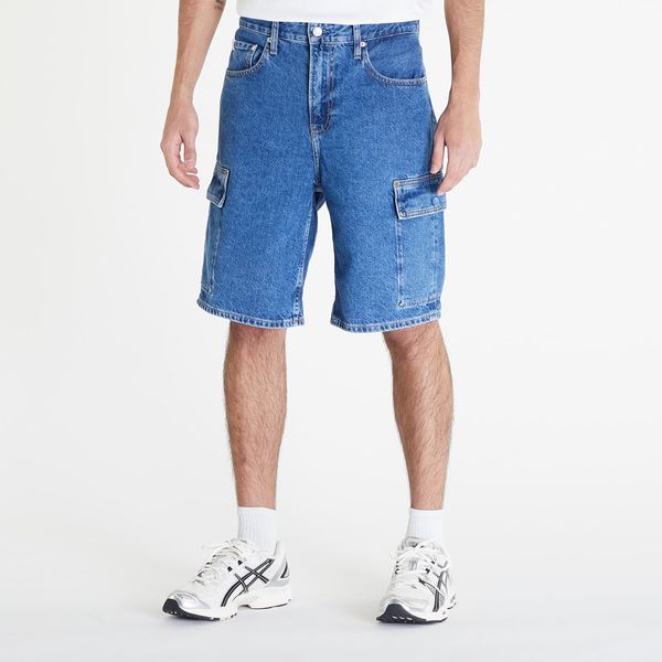 Calvin Klein Kratke hlače Calvin Klein Jeans 90'S Loose Cargo Short Denim Medium L/34