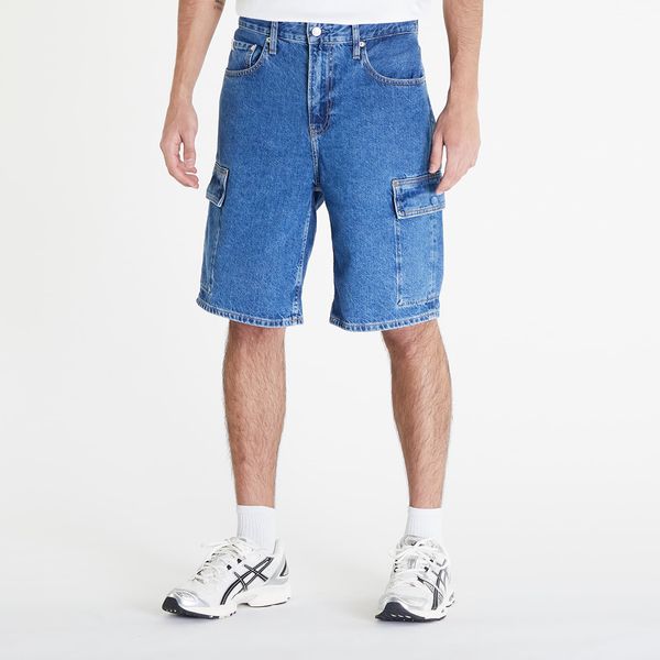 Calvin Klein Kratke hlače Calvin Klein Jeans 90'S Loose Cargo Short Denim Medium S/29