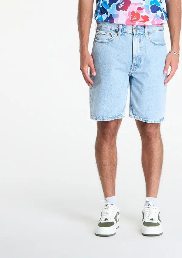 Calvin Klein Kratke hlače Calvin Klein Jeans Ck Lt Indigo Standard 9N Shorts Blue 36