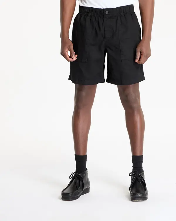 Calvin Klein Kratke hlače Calvin Klein Jeans Linen Short Black 30