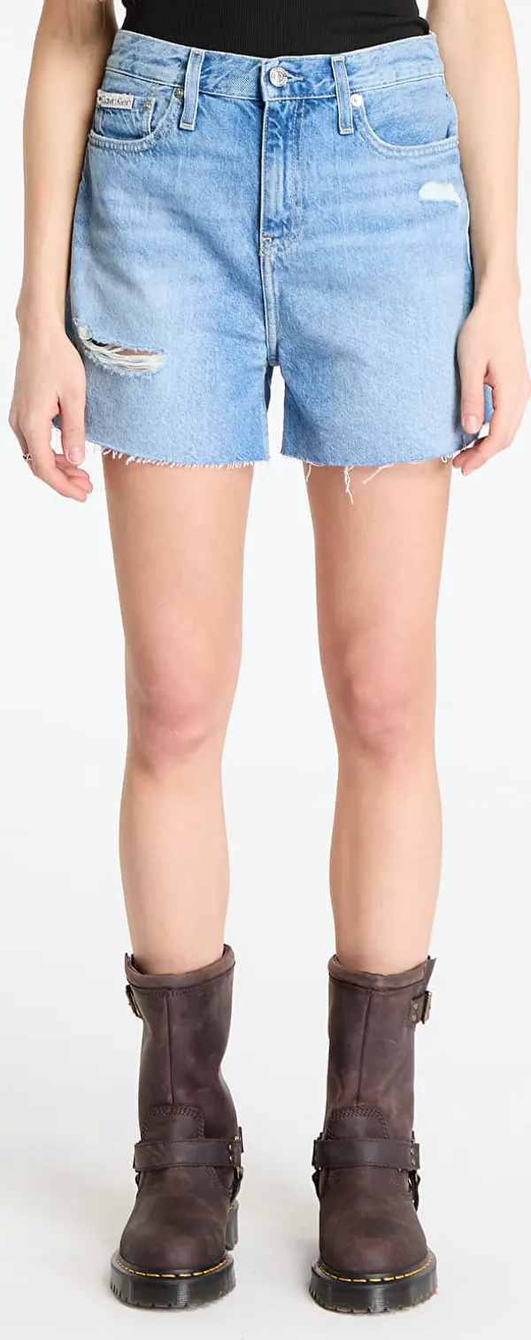 Calvin Klein Kratke hlače Calvin Klein Jeans Mom Short Denim 29
